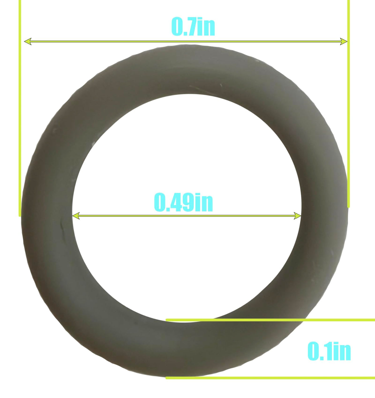 Bizhala 100-pack O-rings storage box helping organized replacements.