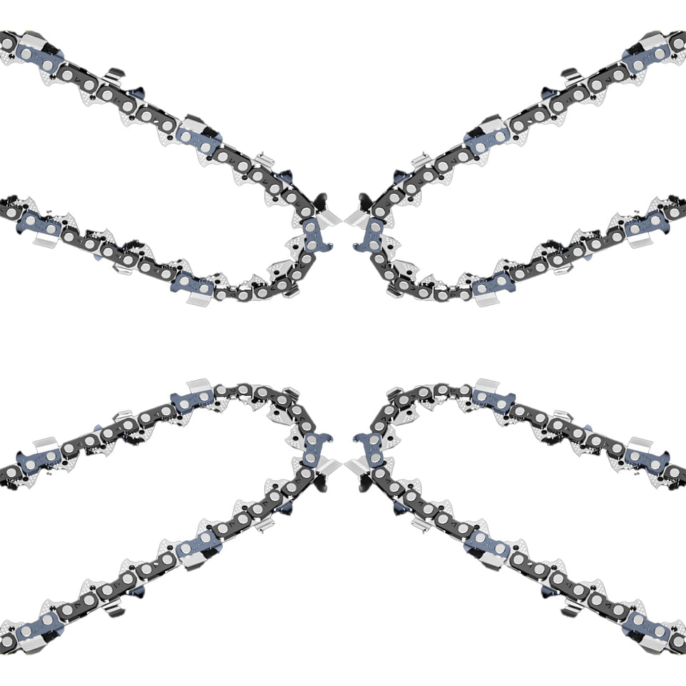 Bizhala 12-inch chain mounted on bar for precise cuts