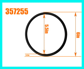 View of the Bizhala 357255 O-ring pack for easy replacement and maintenance.