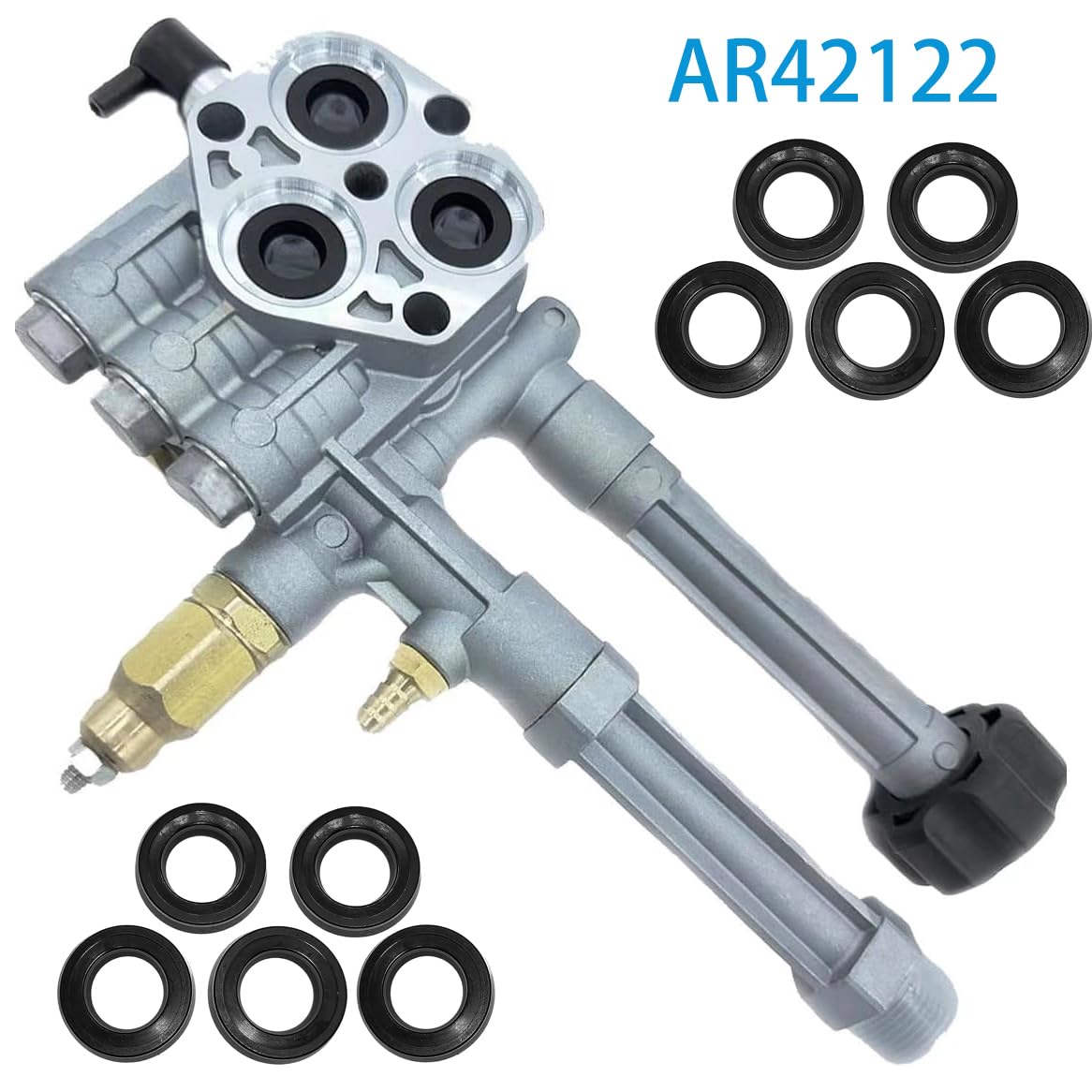 Bizhala AR42122 seal kit outer diameter details for precise fit.