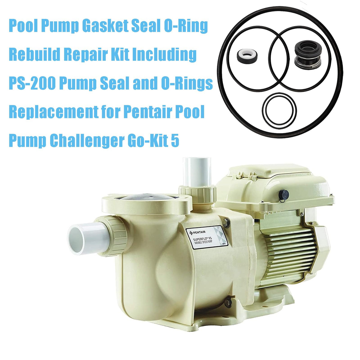 Bizhala round housing O-Ring supports a durable seal in pump assembly.