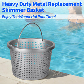 BJFGF inground pool skimmer basket installation in action.
