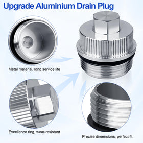 BJFGF 190030 includes two O-rings for easy replacement.