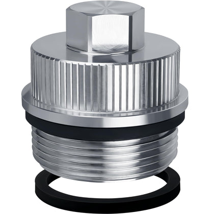 BJFGF 190030 drain plug side view for Pentair compatibility and leak prevention.