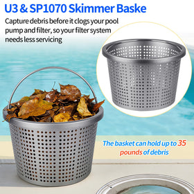 BJFGF basket replacement for Pentair 08650-0007 compatibility.
