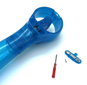 BJPEY Water Misting Fan used at outdoor events and beaches.