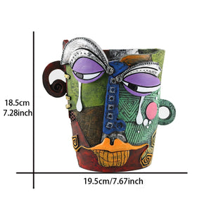 BJVF unique artistic decor pot serves as bold room focal point.