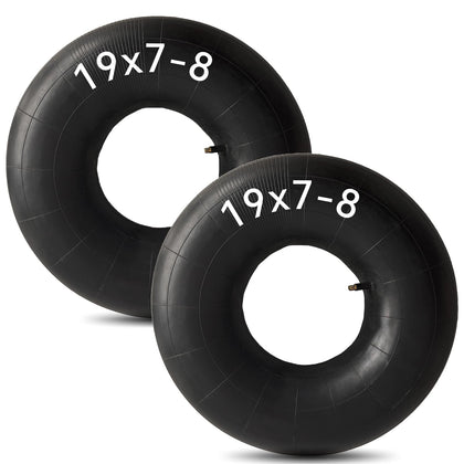 BKBNSJ 2-pack inner tubes 19x7-8 with TR13 stem for mower tires