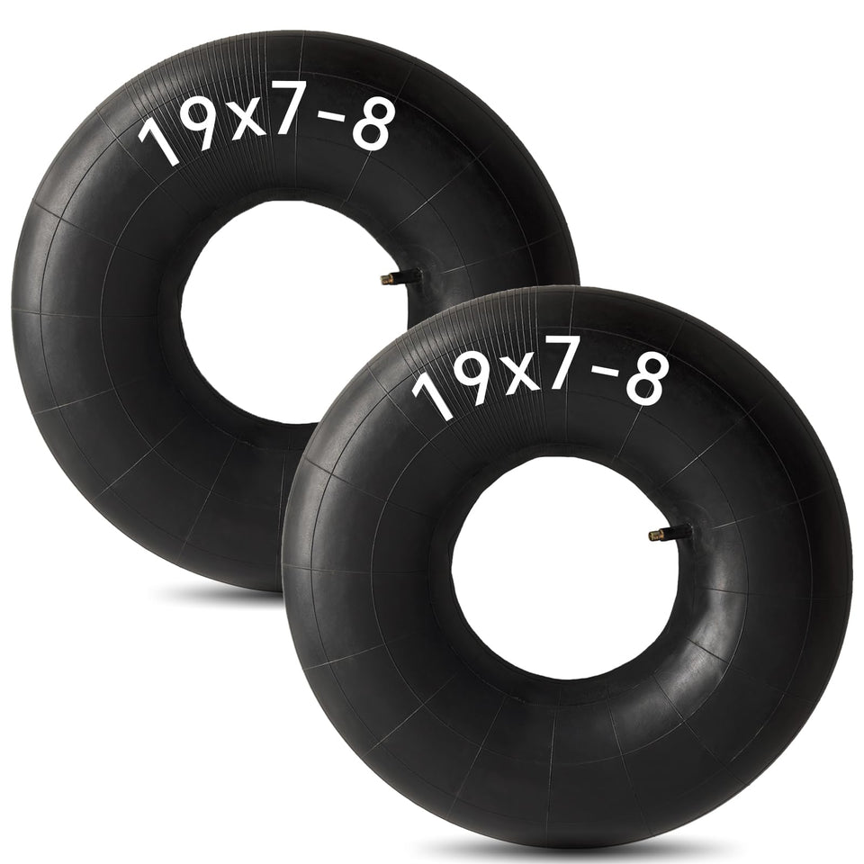 BKBNSJ 2-pack inner tubes 19x7-8 with TR13 stem for mower tires