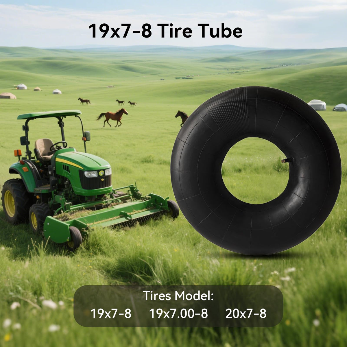 Close-up of premium butyl rubber on BKBNSJ inner tube for durability
