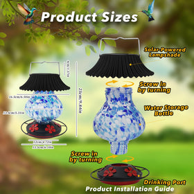 Blacico color-changing night-light enhances evening garden ambiance