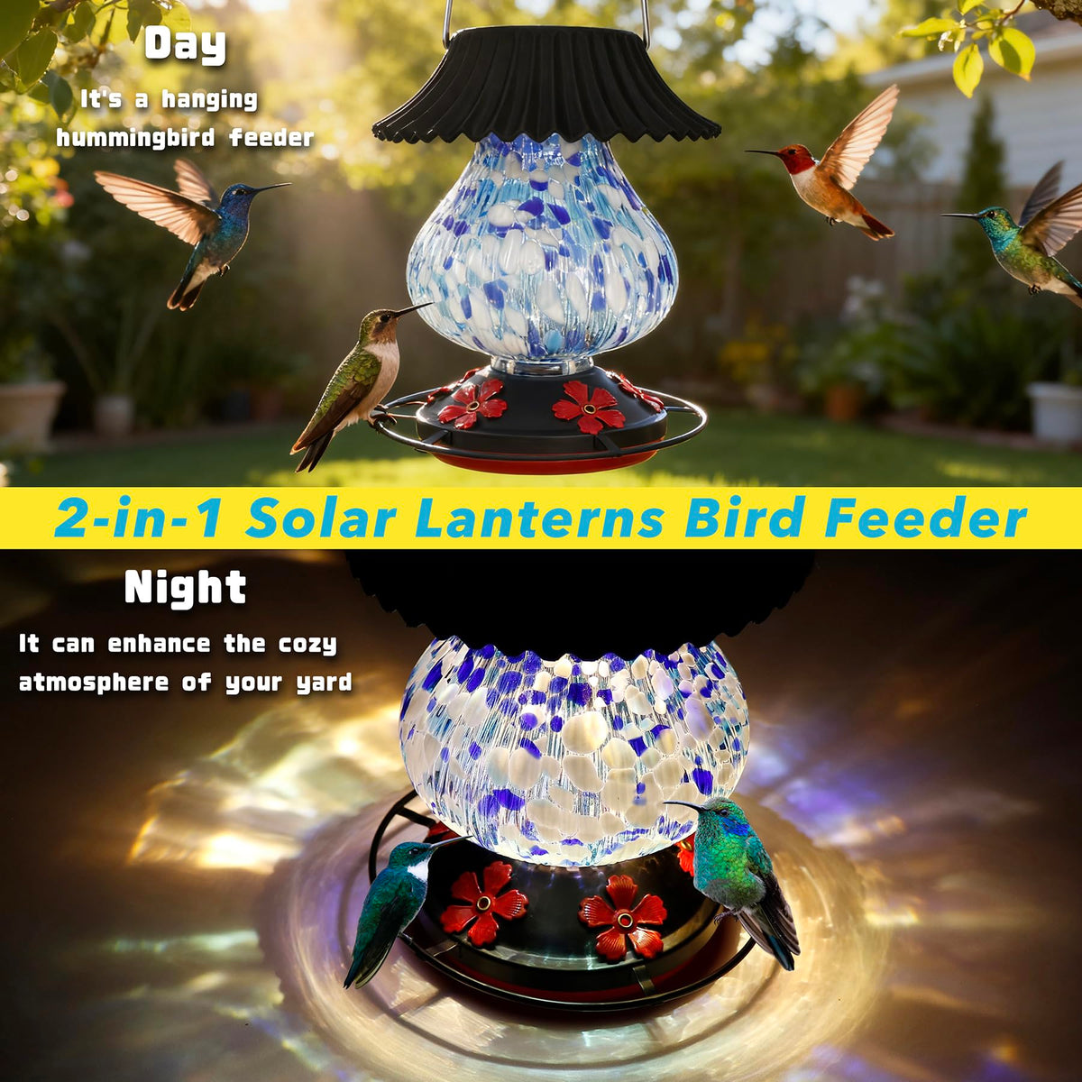 Blacico easy-fill design for quick refills and cleaning in outdoor spaces