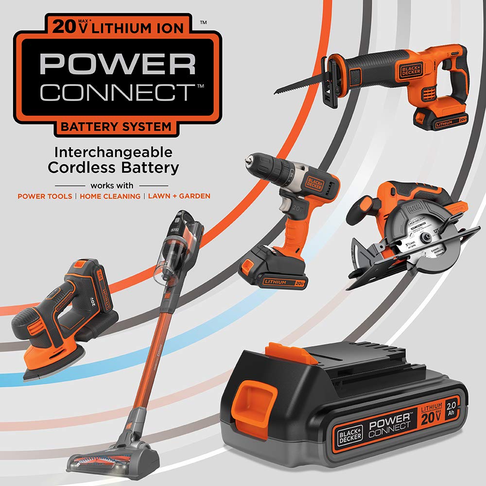 BLACK+DECKER built-in scraper loosens stubborn debris.