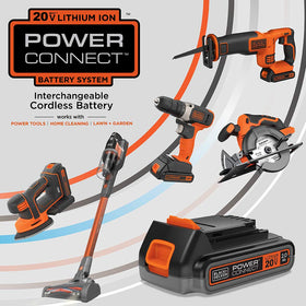BLACK+DECKER built-in scraper loosens stubborn debris.