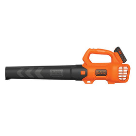 BLACK+DECKER 20V MAX leaf blower compact design for effortless handling.