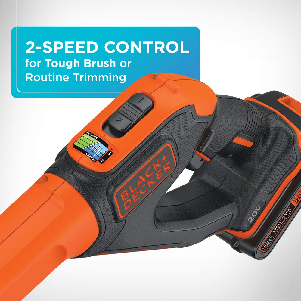 Automatic Feed Spool keeps line ready on Black Decker Beyond LST522E1AEV