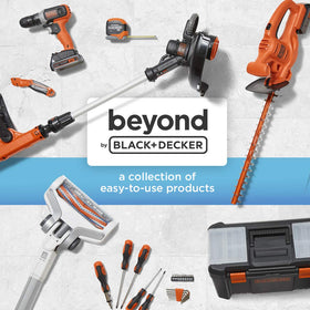 Ergonomic height adjustment and pivot handle on Black Decker Beyond LST522E1AEV
