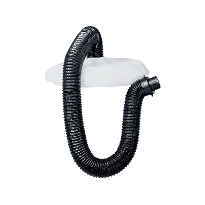 BLACK+DECKER BV-006 leaf blower hose attachment enables quick, tool-free leaf collection.