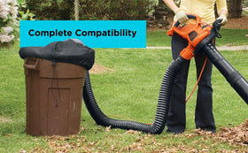 Durable plastic tube and cover from Black+Decker for reliable use.
