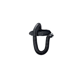 Black+Decker trash can cover with drawstring for secure setup.