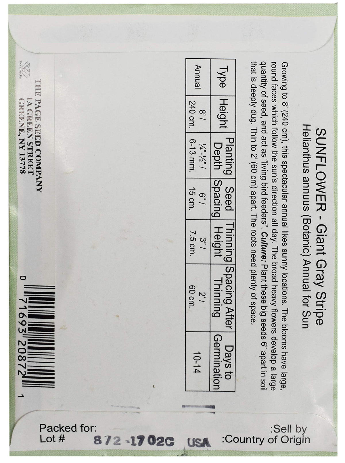 Black Duck Brand heirloom non-GMO seeds in sturdy packaging.
