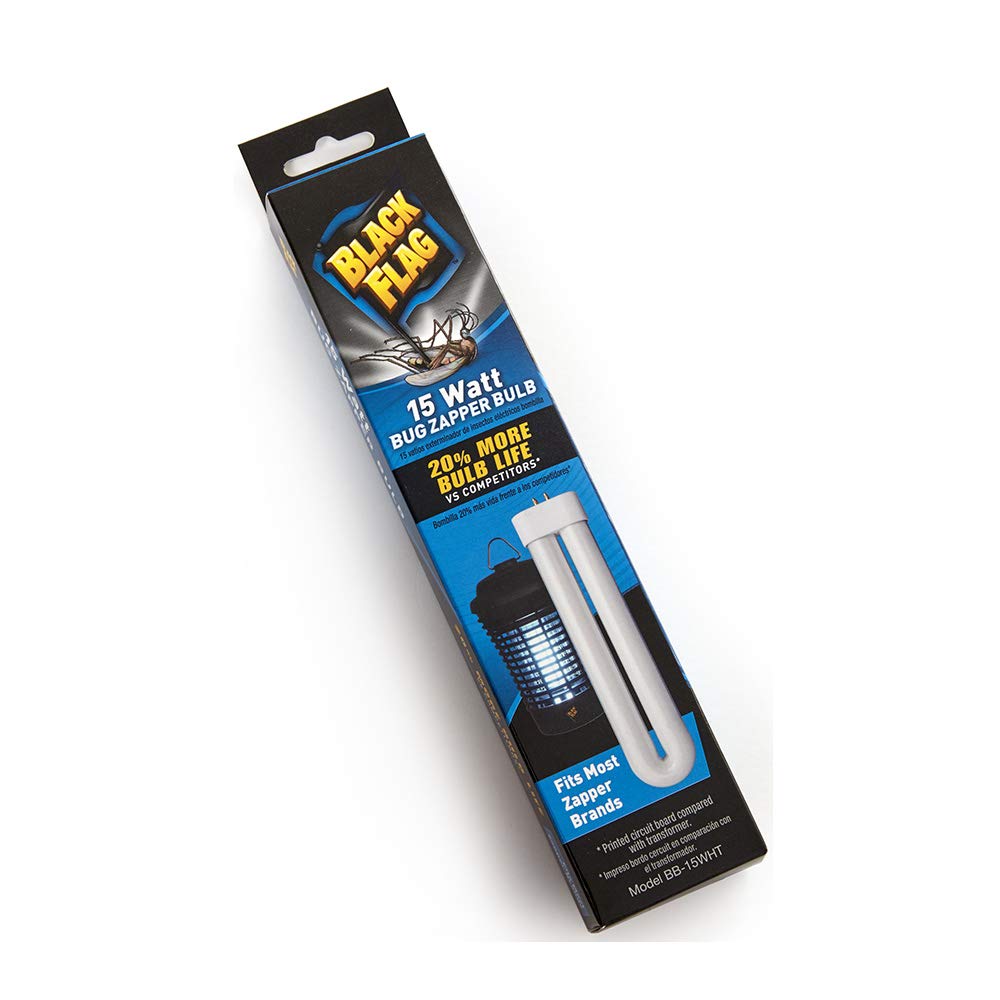 Black Flag BB-15WHT side view replacement bulb for BZ-15/BZ-20 with long-lasting UV light.