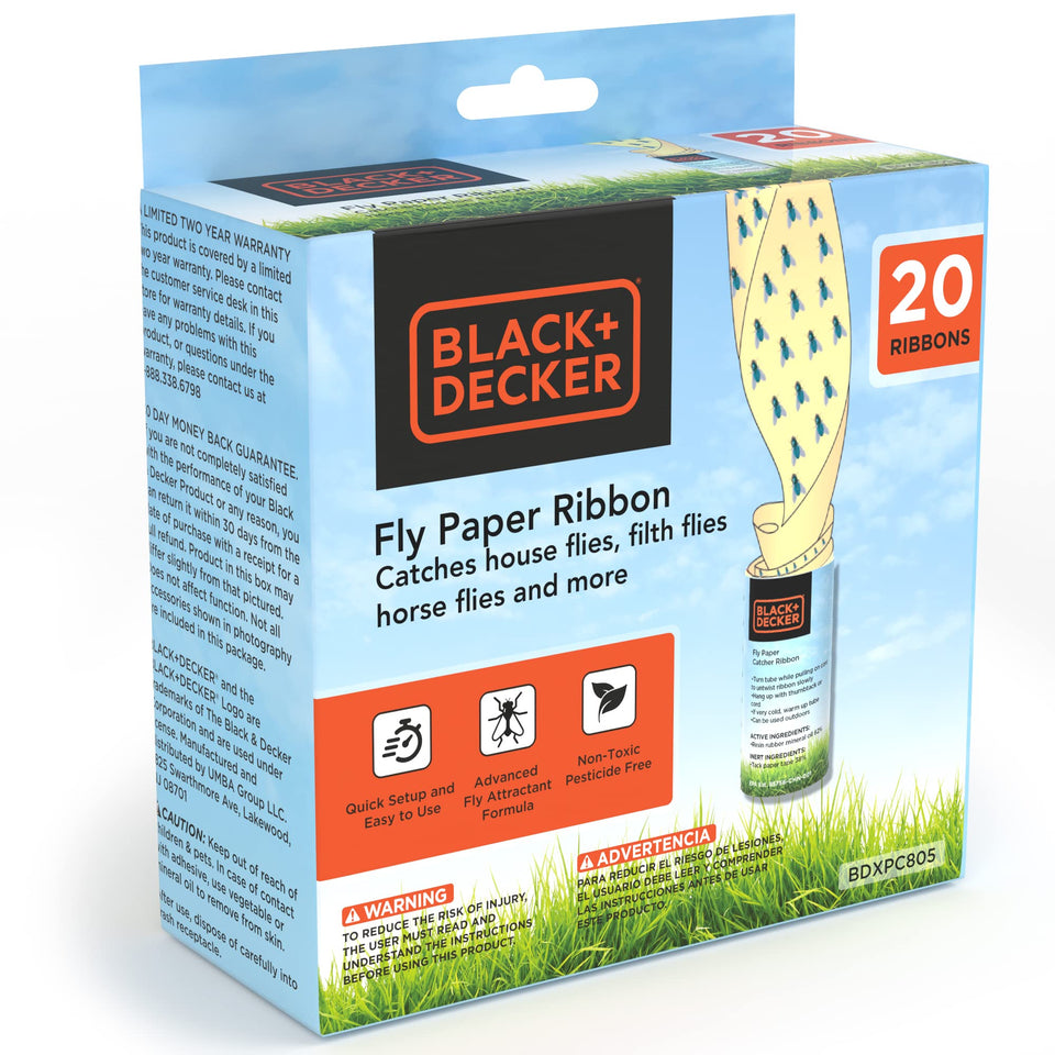 BLACK+DECKER fruit fly trap bulk pack ready for kitchen use.