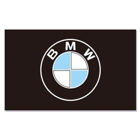 BlackEmperor BMW flag 3x5 banner with vivid colors ready for showroom display.