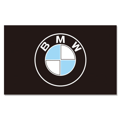 BlackEmperor BMW flag 3x5 banner with vivid colors ready for showroom display.
