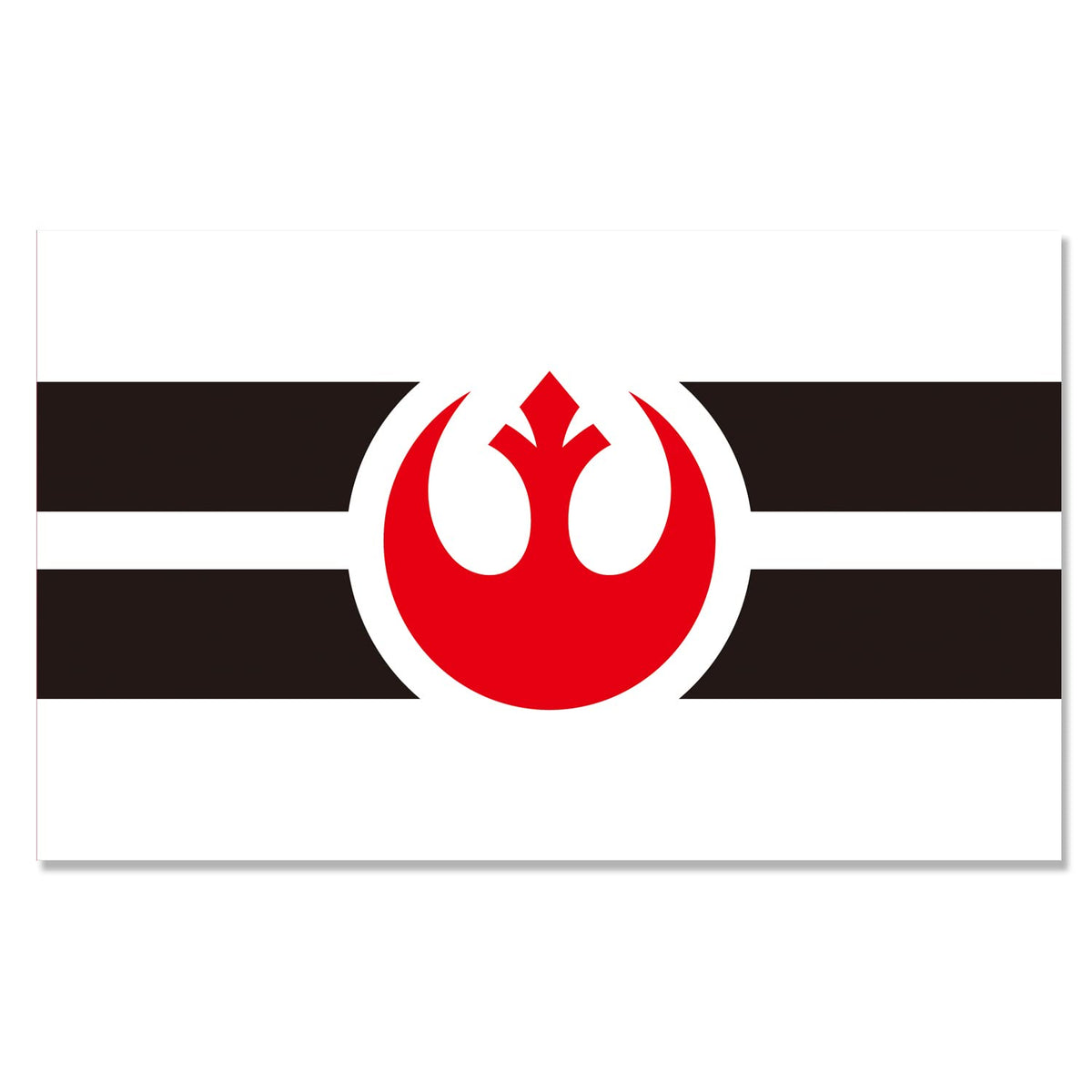 BlackEmperor Rebel Alliance flag 3x5ft in HD color for bold indoor or outdoor decoration.