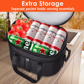 Blackhoso carry bag for Ninja Crock Pot made from durable material for reliable travel