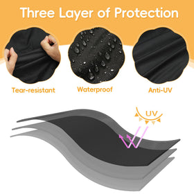 Blackhoso cover compatible with multiple 36-inch griddle models