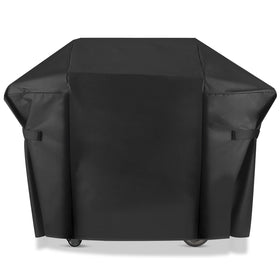Blackhoso grill cover Genesis 300 63inch front view, weatherproof protection for your BBQ