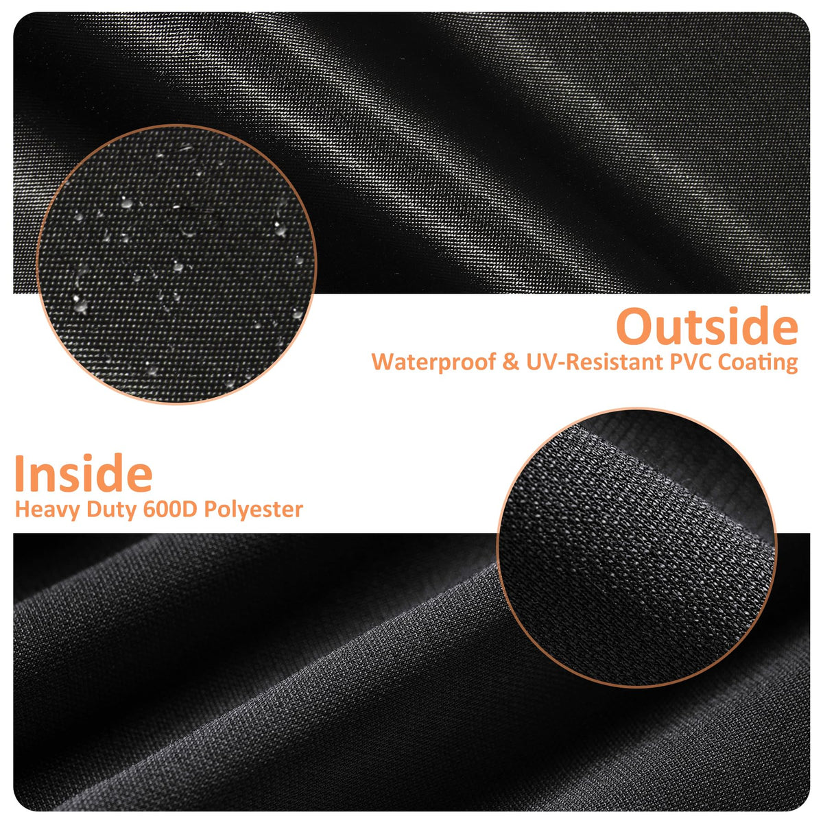 Blackhoso one-pack includes Yukon surround tabletop cover for simple setup