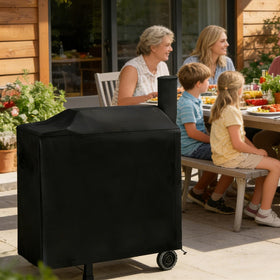 Blackhoso outdoor protection for year-round grilling with Z Grills.
