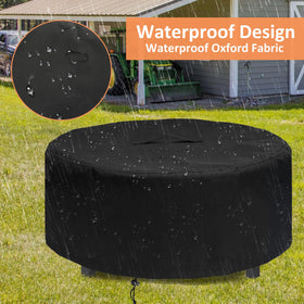 Blackhoso padded handle for easy lifting and removal of the cover
