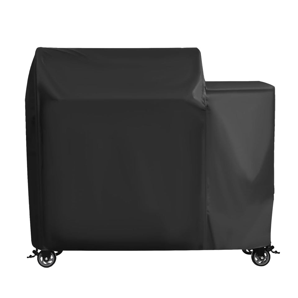 Blackhoso Recteq Backyard Beast 1000 cover protects grill from rain and sun