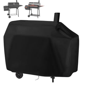 Blackhoso Royal Gourmet CC1830W cover front view protects grill from weather