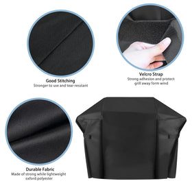 Blackhoso upgraded stitching provides a snug, durable fit in windy conditions.