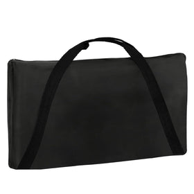 Blackhoso Weber Genesis 400 griddle cover front view with rugged, weatherproof fabric.