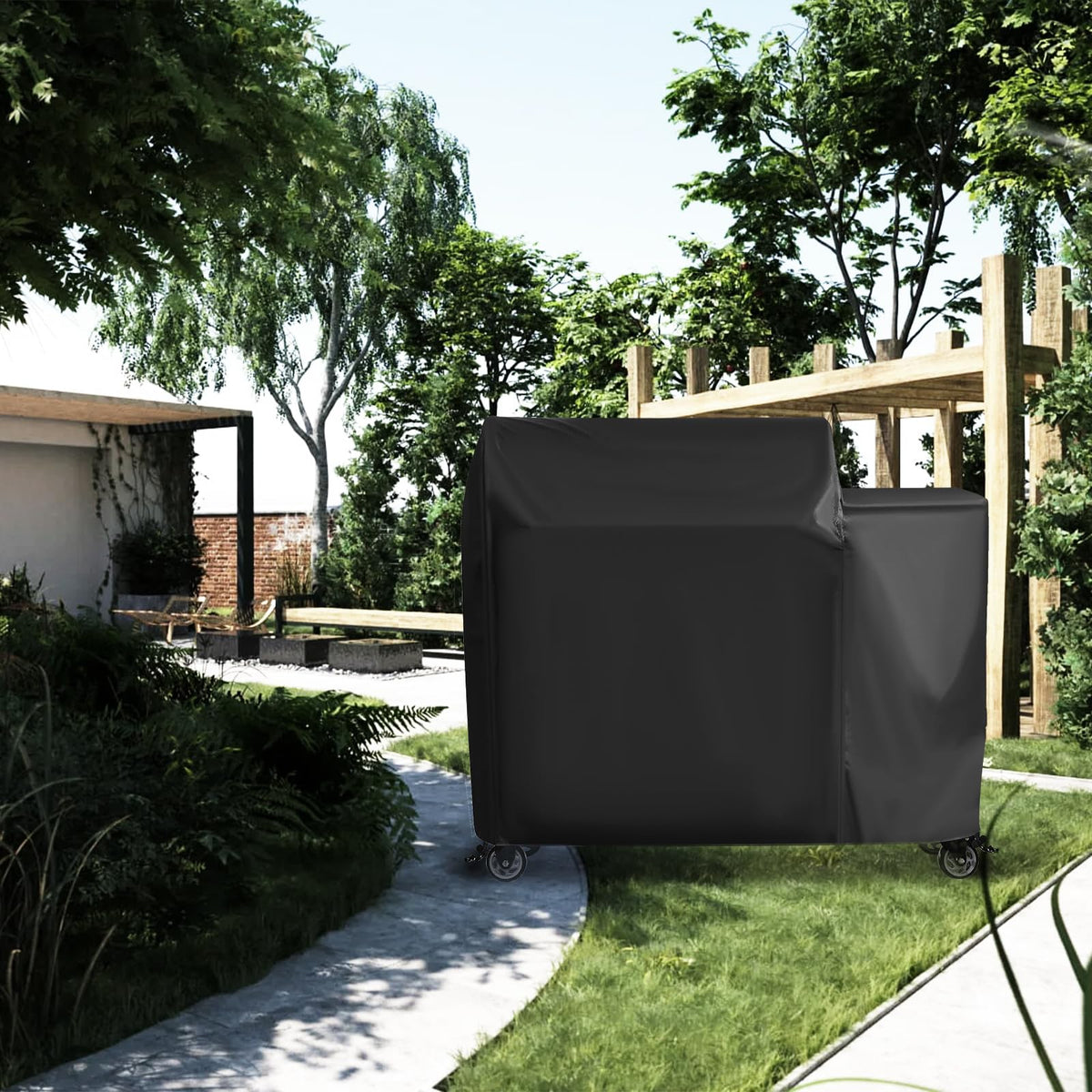 Blackhoso wind resistant stitching keeps cover secure