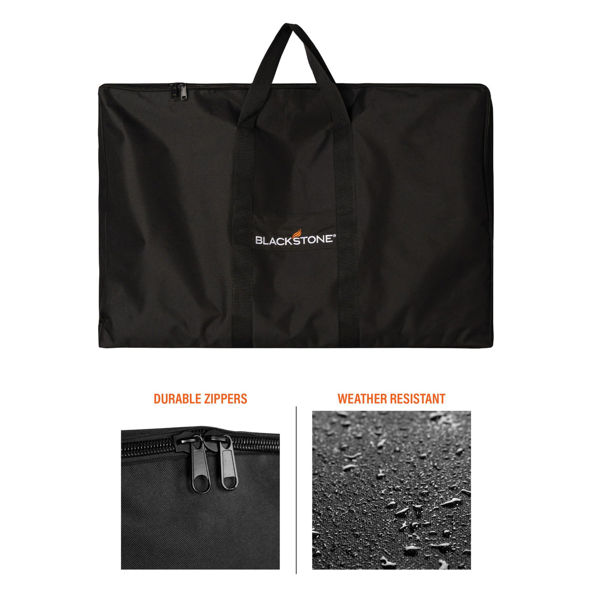 Blackstone 1131 carry bag reinforced handles for easy transport