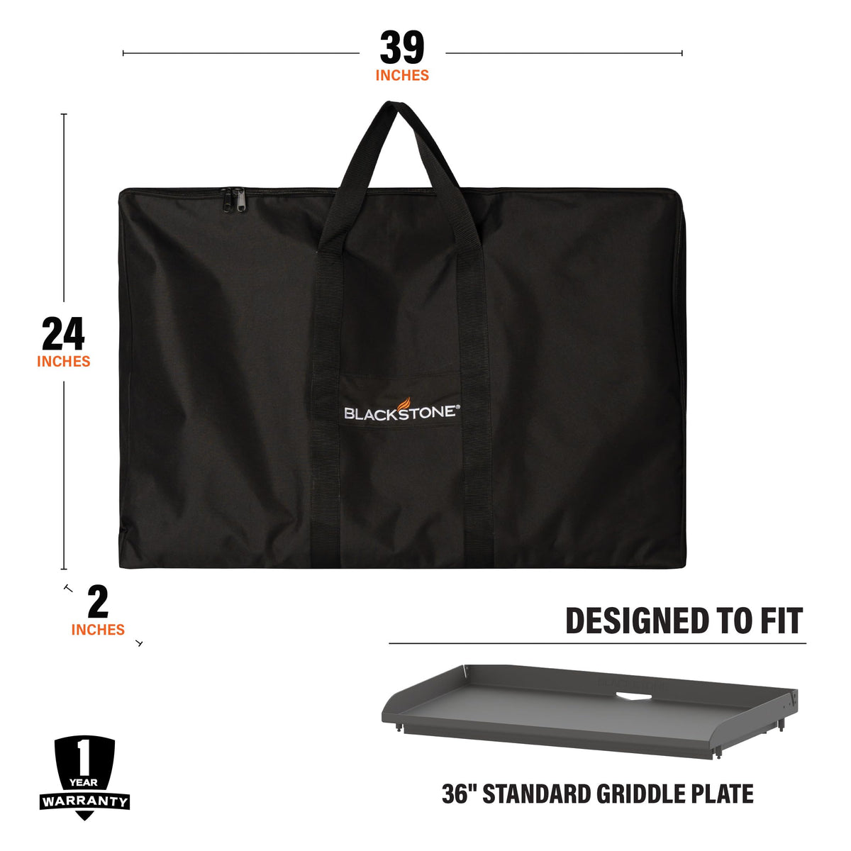 Blackstone 1131 carry bag UV-treated fabric for lasting durability