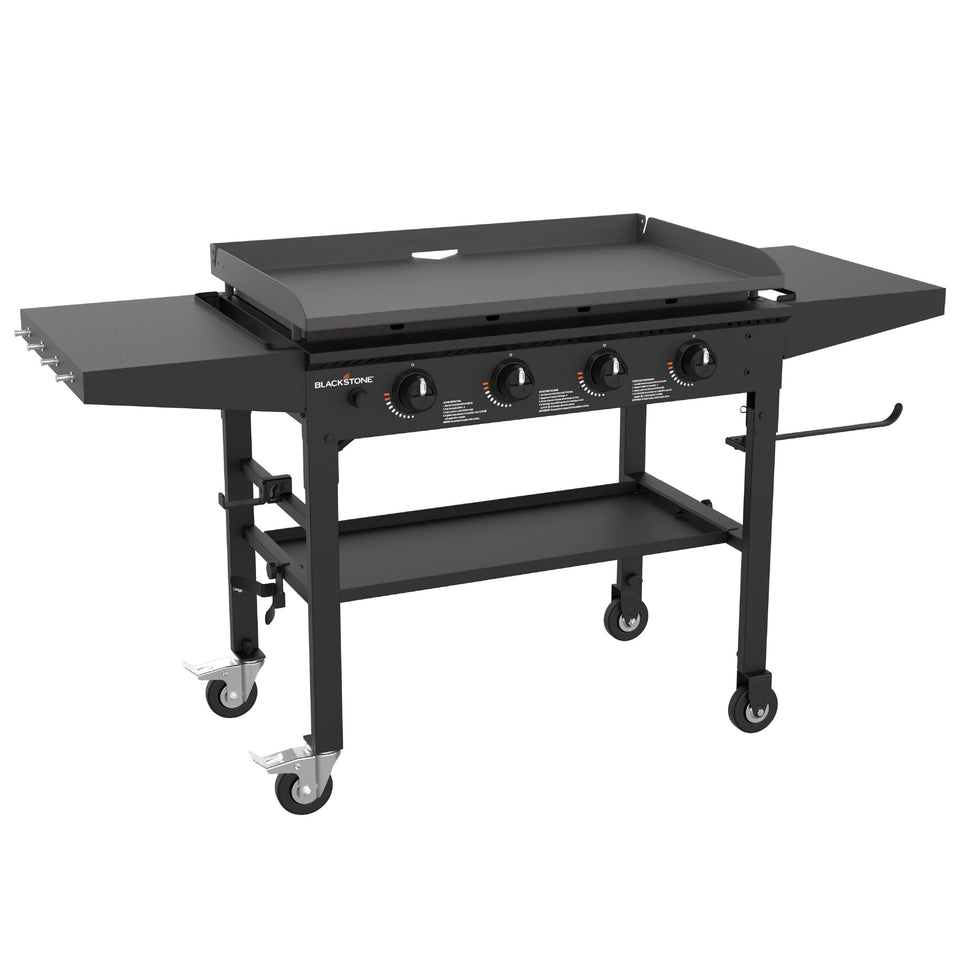Blackstone 36-inch Omnivore Griddle top view shows expansive cooking area for group meals.