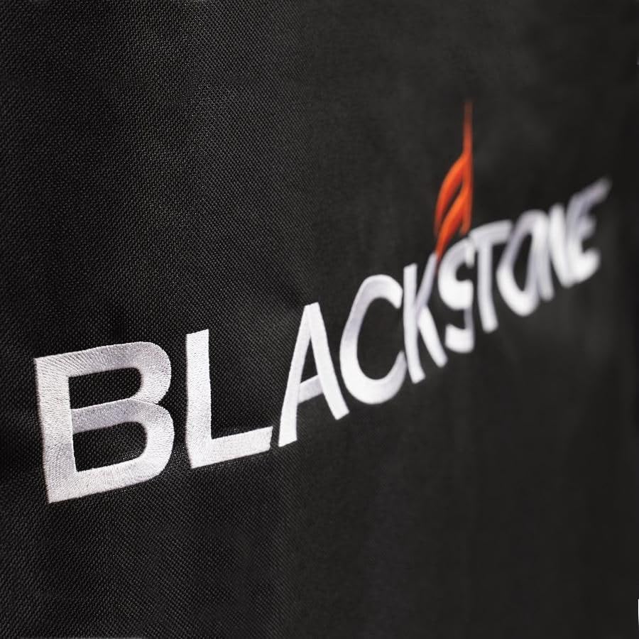 Blackstone 5484 cover enables easy storage when not in use for outdoor setups