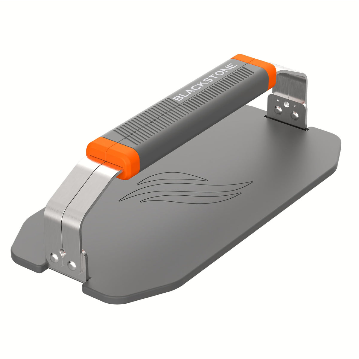 Blackstone 5987 OTG collapsible griddle press assembled on countertop for quick meals.