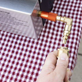 BLACKSTONE RV Quick Connect Hose compatible with 22inch griddles for versatile cooking