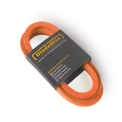 BladeBite 42in deck belt closeup highlighting Kevlar cord for durability