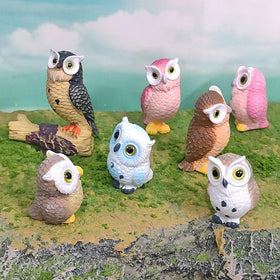 BLAPNK owl garden moss decor brings whimsy to indoor or outdoor plant displays.
