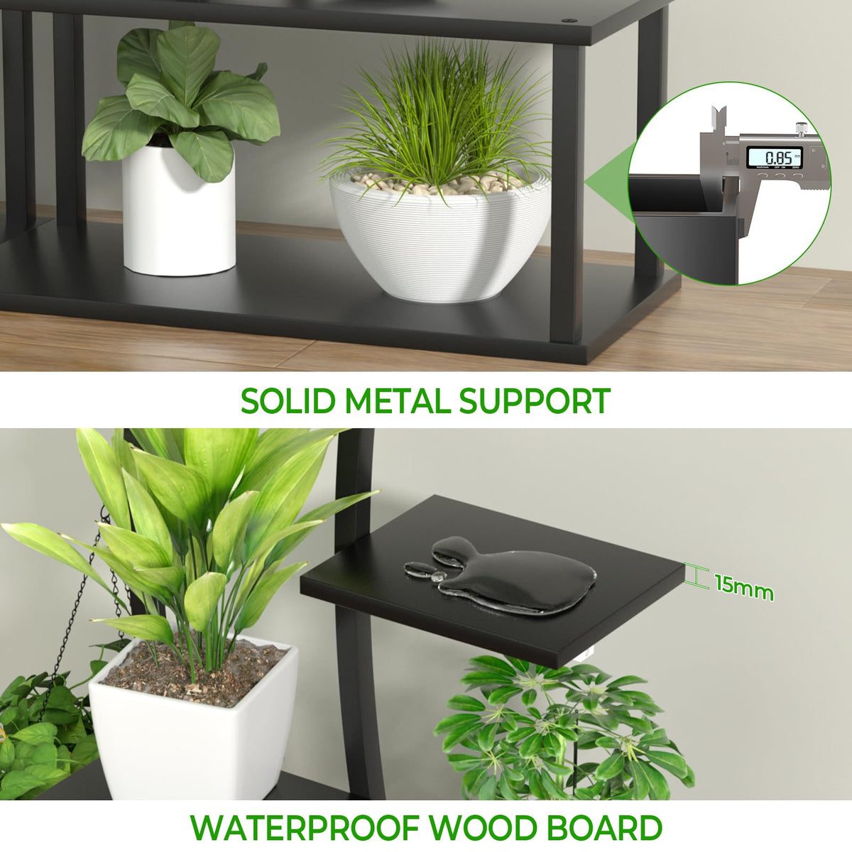 Blazpath two-pack stands ready for delivery and versatile room placement